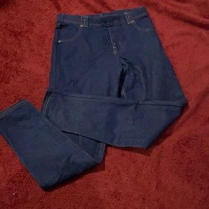 Legging jeans in blue